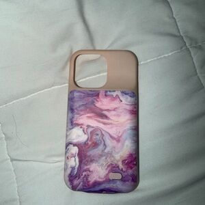 Stylish Purple Marble Phone Case